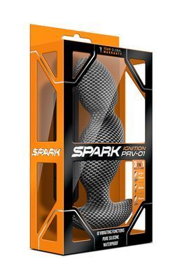 Масажер простати з вібрацією Blush SPARK IGNITION PRV-01 CARBON FIBER