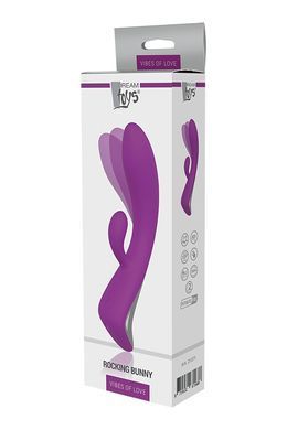 Подвійний вібратор Dream Toys VIBES OF LOVE ROCKING BUNNY PURPLE