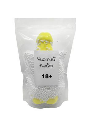 Крафтовое мыло-член с присоской Чистый Кайф Yellow size XL натуральное, Жёлтый