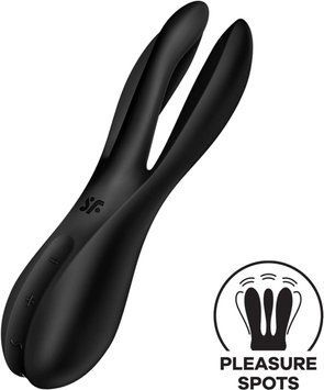 Кліторальний вібратор Satisfyer Threesome 2 Black