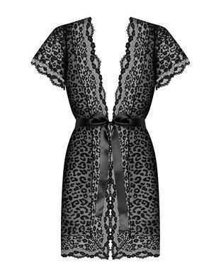 Сексуальний халат Obsessive Giully peignoir S/M