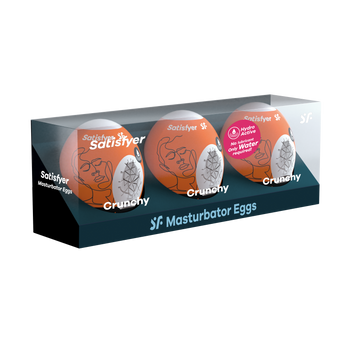 Набір Satisfyer Masturbator Egg 3er Set Chrunchy