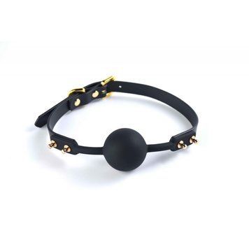 Кляп із кулькою силіконовий Solid Medium Ball Gag UPKO