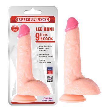 Фаллоимитатор на&nbsp;присоске Chisa&nbsp;Ballsy&nbsp;super&nbsp;cock&nbsp;Lee&nbsp;Hani&nbsp;9.6