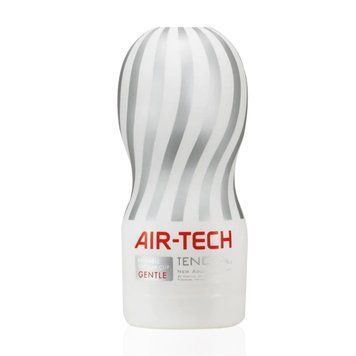 Мастурбатор Tenga Air-Tech Gentle, более высокая аэростимуляция и всасывающий эффект, Белый