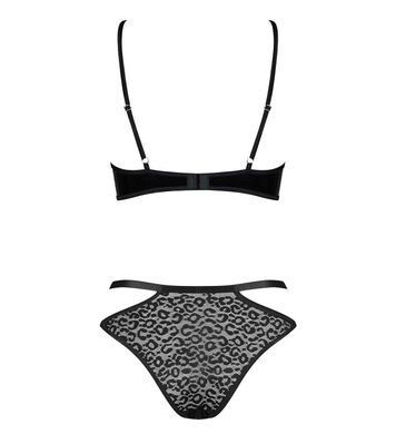Комплект белья сексуальный Obsessive Bagirela 2-pcs set S/M