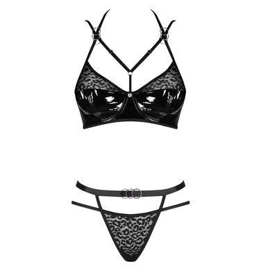 Комплект белья сексуальный Obsessive Bagirela 2-pcs set S/M