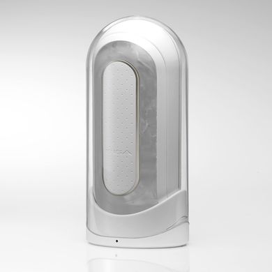 Вибромастурбатор Tenga Flip Zero Electronic Vibration White, изменяемая интенсивность, раскладной, Белый