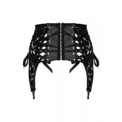 Пояс&nbsp;для&nbsp;чулок&nbsp;спандекс+гипюр&nbsp;F143&nbsp;Noir&nbsp;Handmade&nbsp;S