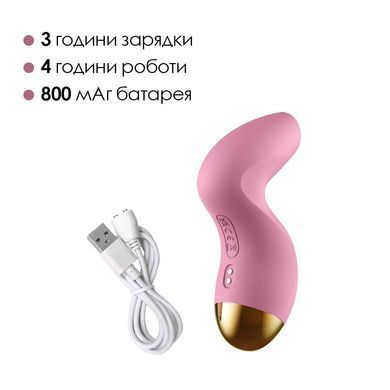 Вакуумний стимулятор Svakom Pulse Pure Pale Pink