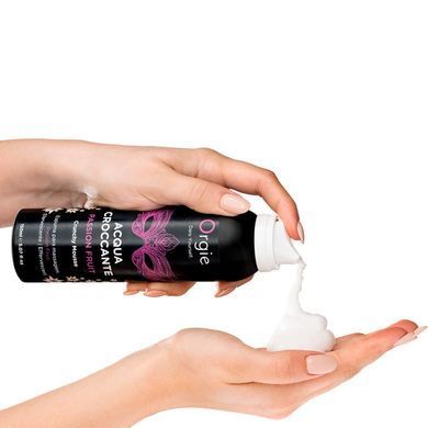 Массажная пенка Orgie &ndash; Acqua Croccante Passion Fruit (150 мл), эффект лопающихся пузырьков