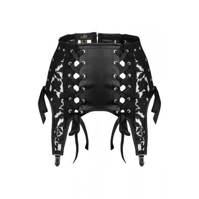 Пояс&nbsp;для&nbsp;чулок&nbsp;спандекс+гипюр&nbsp;F143&nbsp;Noir&nbsp;Handmade&nbsp;S