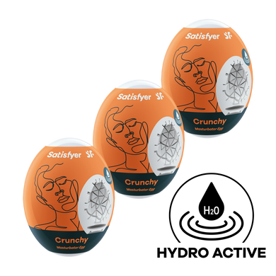Набір Satisfyer Masturbator Egg 3er Set Chrunchy