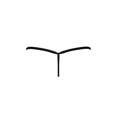 Трусики кружевные ATHENA THONG black L/XL - Passion Exclusive, Черный