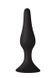 Анальна пробка з присоскою MAI Attraction Toys №34 Black, довжина 12,5см, діаметр 3,2см