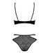 Комплект белья сексуальный Obsessive Bagirela 2-pcs set S/M