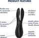 Клиторальный вибратор Satisfyer Threesome 2 Black