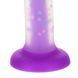 Фалоімітатор, що світиться в темряві, ADDICTION Rave 8&Prime;, Glow in the Dark Dildo Purple Confetti, 20,3 см
