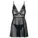 Сорочка Obsessive Imperia bodydoll XXL черная