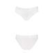 Трусики з широкою гумкою і мереживом Passion PS001 PANTIES white, size M