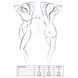 Боді монокіні ADARA BODY black S/M - Passion, Черный