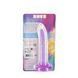 Фалоімітатор, що світиться в темряві, ADDICTION Rave 8&Prime;, Glow in the Dark Dildo Purple Confetti, 20,3 см