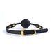 Кляп с шариком силиконовый Solid Medium Ball Gag UPKO