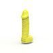 Крафтовое мыло-член с присоской Pure Bliss MINI Yellow, натуральное