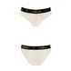 Трусики з широкою гумкою і мереживом Passion PS001 PANTIES ecru, size S