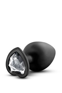 Анальная пробка с камнем Blush TEMPTASIA BLING PLUG LARGE BLACK
