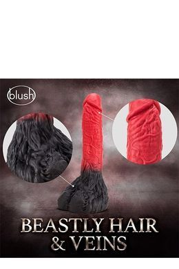 Фаллоимитатор в стиле Фэнтези с системой Blush &laquo;Lock-On&raquo;, совместим со страпонами