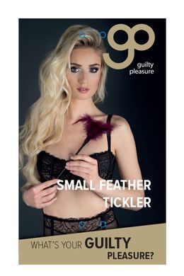 Стек з пір'ям GP SMALL FEATHER TICKLER PURPLE