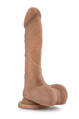 Фалоімітатор з подвійною щільністю au NATUREL 8.5 INCH MISTER PERFECT MOCHA