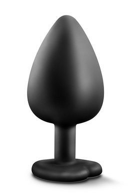 Анальная пробка с камнем Blush TEMPTASIA BLING PLUG LARGE BLACK