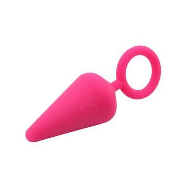 CH86485 Анальная&nbsp;пробка&nbsp;Chisa Candy&nbsp;Plug&nbsp;M-Pink