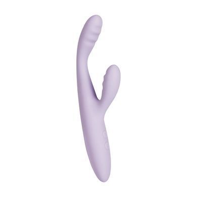 Тонкий кролик-вибратор Svakom Cici+ 2 Lilac, управление со смартфона, подогрев до 38 &deg;C