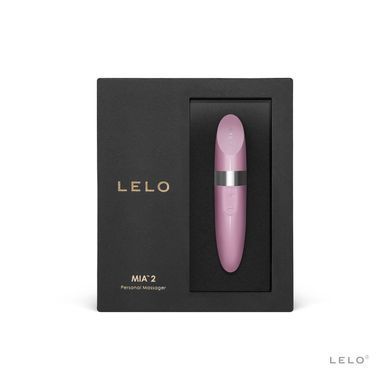 Шикарный виброшар LELO Mia 2 Petal Pink, 6 режимов, мощные вибрации, водонепроницаемый