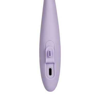 Тонкий кролик-вибратор Svakom Cici+ 2 Lilac, управление со смартфона, подогрев до 38 &deg;C