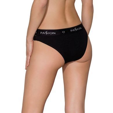Трусики с прозрачной вставкой Passion PS006 PANTIES black, size S