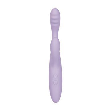 Тонкий кролик-вибратор Svakom Cici+ 2 Lilac, управление со смартфона, подогрев до 38 &deg;C