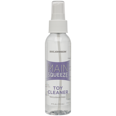 Очищувальний засіб для іграшок Doc Johnson Main Squeeze Toy Cleaner (118 мл) антибактеріальний