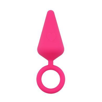 CH86485 Анальная&nbsp;пробка&nbsp;Chisa Candy&nbsp;Plug&nbsp;M-Pink