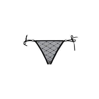 Трусики с завязочками по бокам ZITA THONG black L/XL - Passion Exclusive, Черный