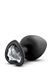 Анальная пробка с камнем Blush TEMPTASIA BLING PLUG LARGE BLACK
