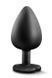 Анальная пробка с камнем Blush TEMPTASIA BLING PLUG LARGE BLACK