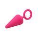 CH86485 Анальная&nbsp;пробка&nbsp;Chisa Candy&nbsp;Plug&nbsp;M-Pink