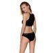 Трусики с прозрачной вставкой Passion PS006 PANTIES black, size S