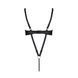 Боди из экокожи CELINE BODY black XXL/XXXL &mdash; Passion: с доступом, открытый