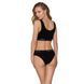 Спортивный топ с широкой резинкой Passion PS004 TOP black, size S