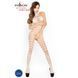 Бодістокінг Passion BS022 white, комбінезон, Білий